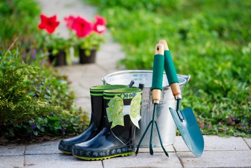 Safe use of tools and protective equipment in garden care