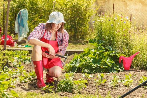 Seasonal garden maintenance by gardeners in Barnes Cray
