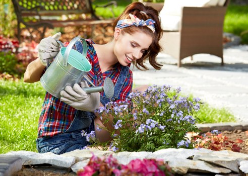 Payment and invoicing details for garden services