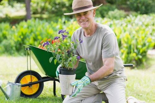 Reviewing a gardening service concern