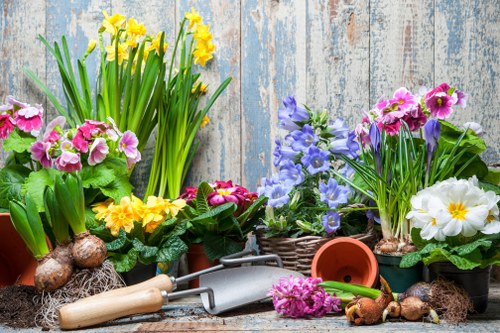 Free quote process for local gardening services